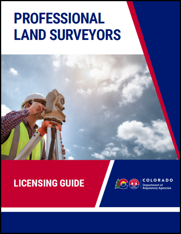 Professional Land Surveyor Licensing Guide (Click to open)